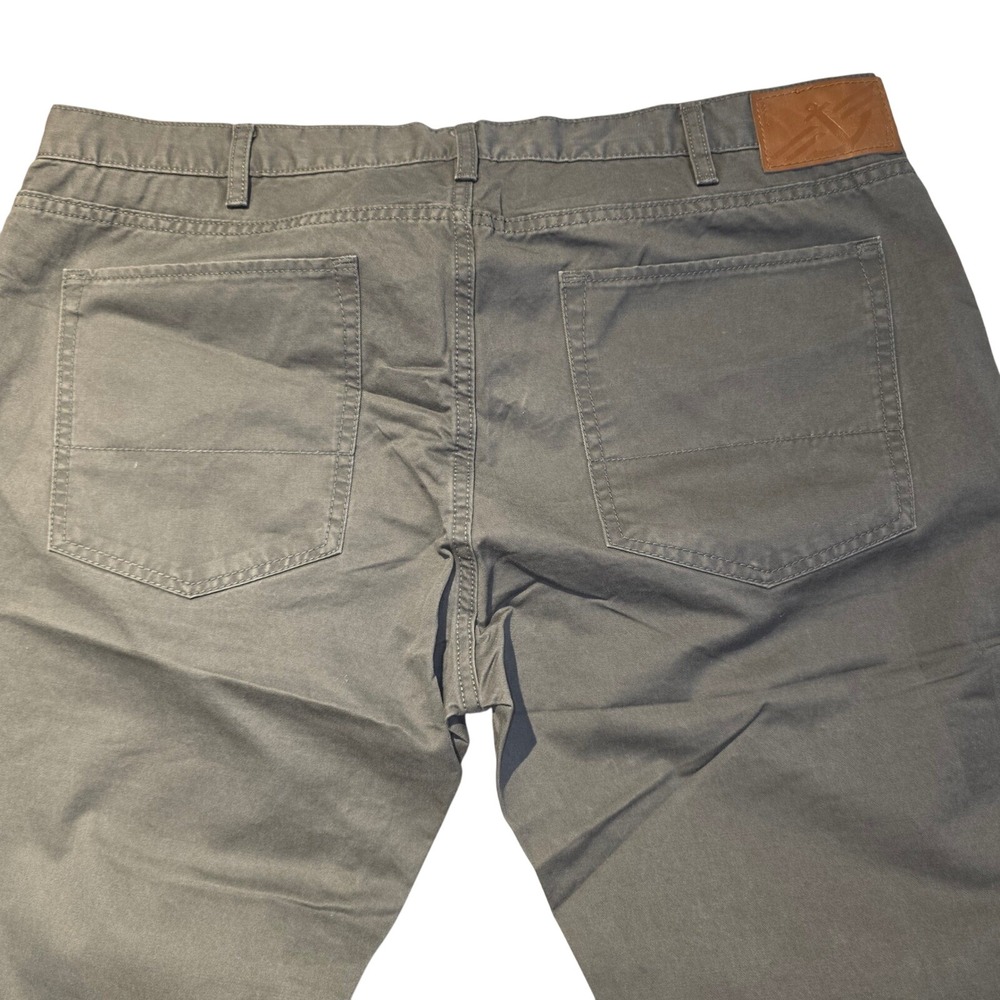 Dockers Mens Straight Fit Chinos Pants Gray Size 38x32 Cotton Casual Comfort - Picture 3 of 9